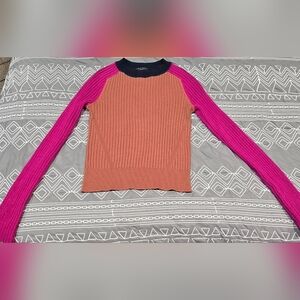 Rag & Bone Navaya Cotton And Cashmere Longsleeve Crewneck Sweater Size XS